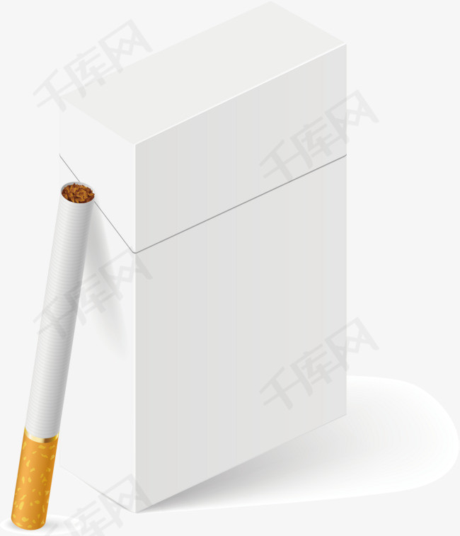 卡通香烟矢量图下载