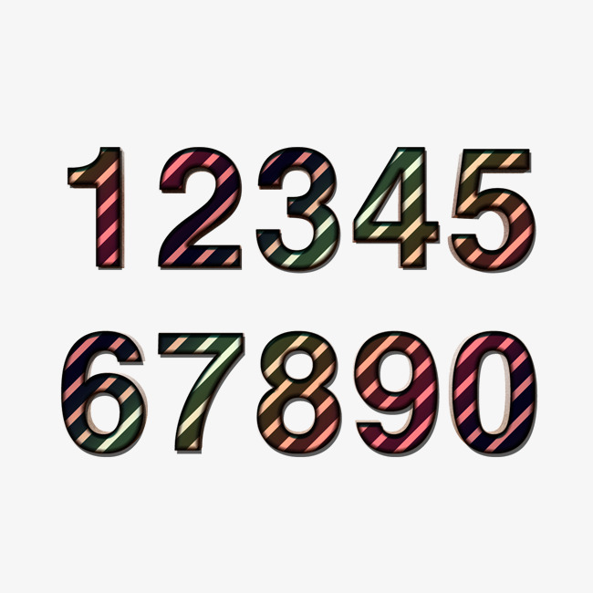 千库原创数字字体设计_艺术字设计_千库网