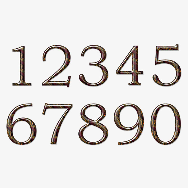 千库原创数字字体设计