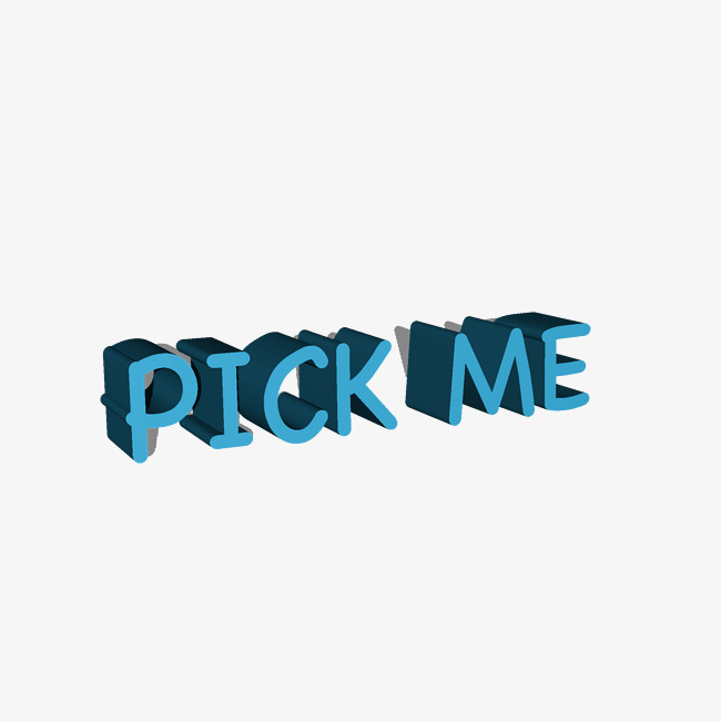 千库原创pickme网络热词