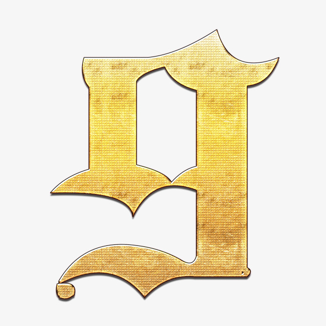 金色数字9png