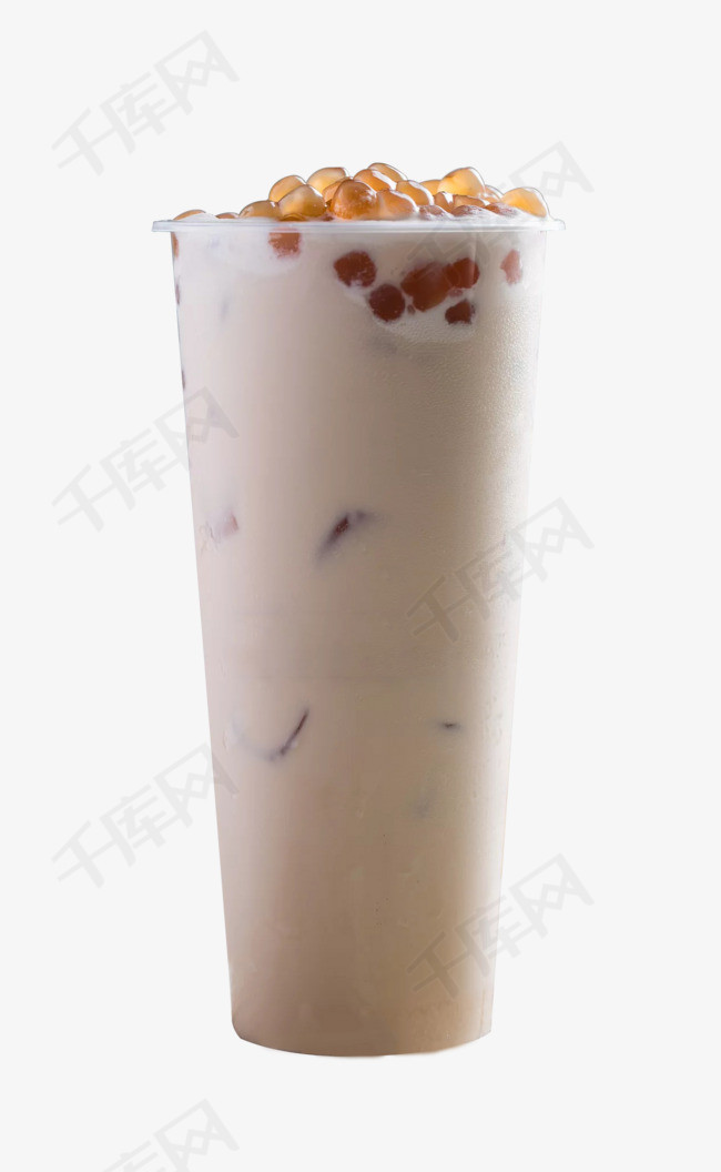 经典的珍珠奶茶实物素材图片免费下载_高清png_千库网
