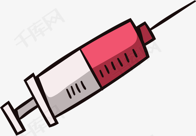 打针用的卡通注射器