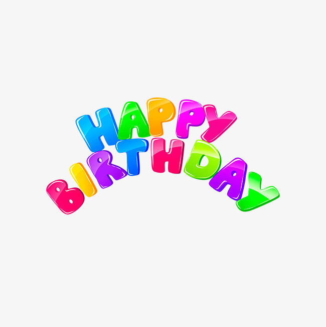 happybirthday花体字,happy birthday 表情包 彩色happybirthday创意字体