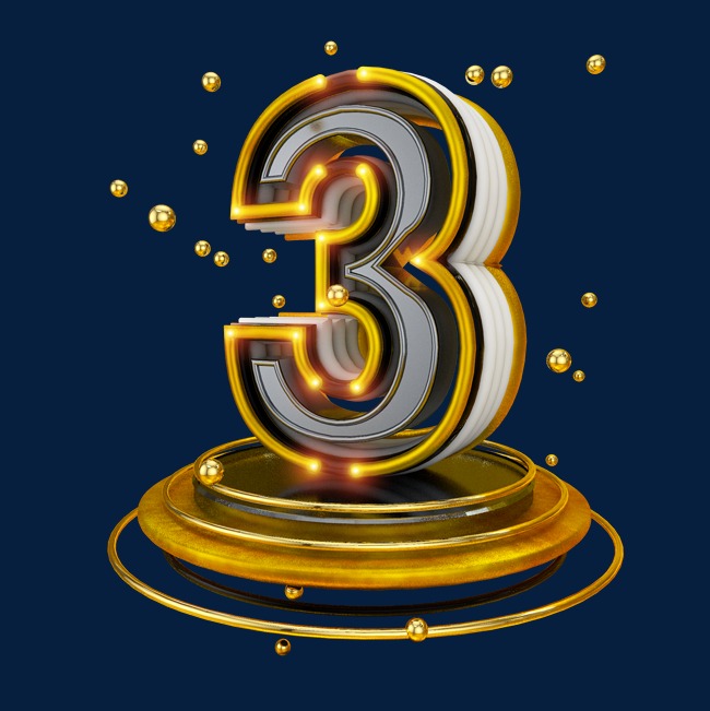 倒计时数字3
