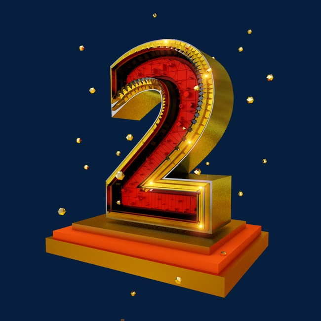 倒计时数字2