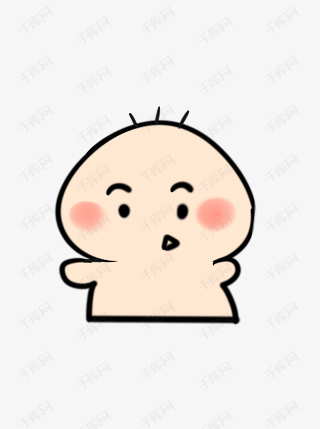 原创包子a包子表情素材图片搓的的委屈表情包手手图片