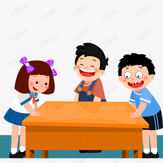 三个人,男人和女人,玩,说话,一桌橘子