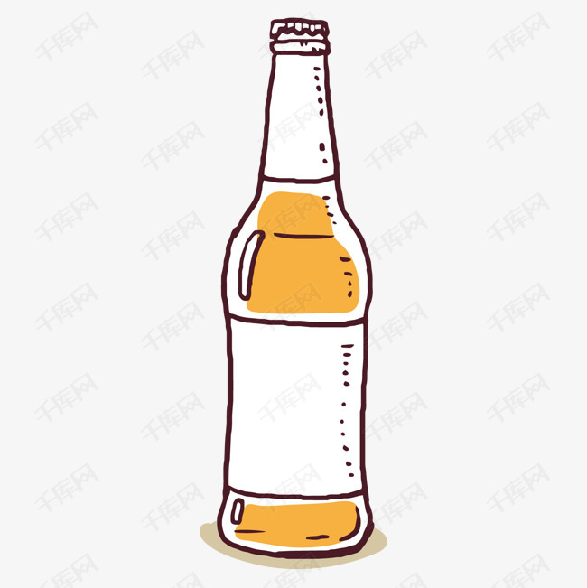 手绘线条酒瓶装饰的素材免抠酒瓶手绘酒瓶线条酒瓶酒瓶装饰啤酒瓶酒瓶