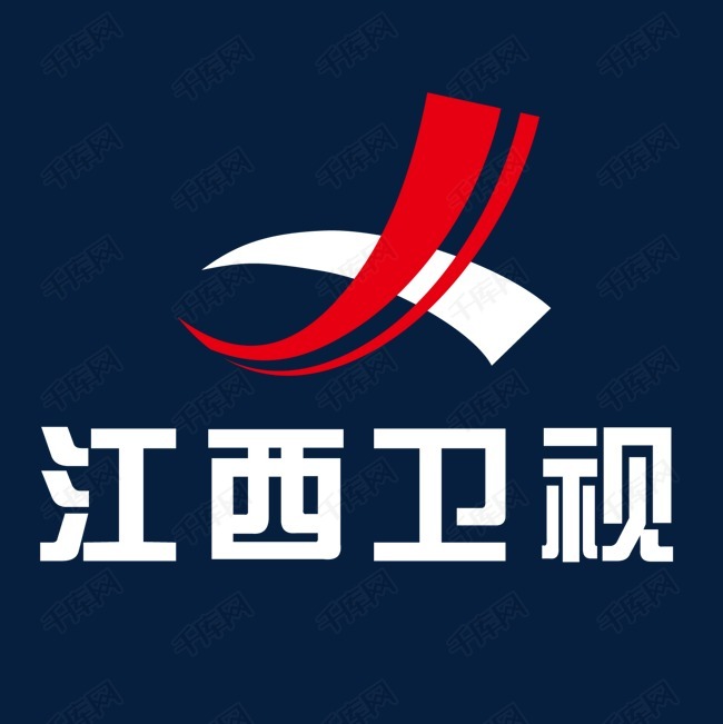 红色江西卫视logo标志