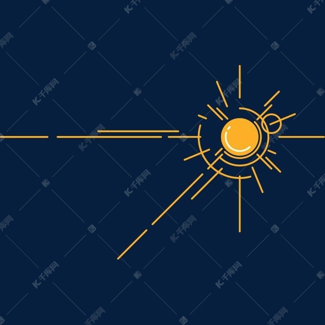 太阳升起太阳高照图片的素材免抠
