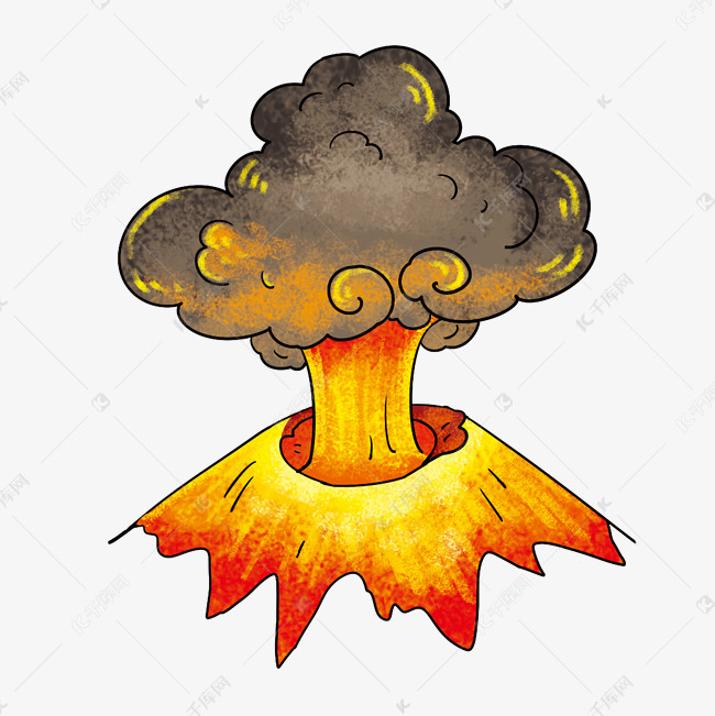 火山爆发图片大全儿童画 17482123bdfd0a3d37910c4941a8343b.jpg