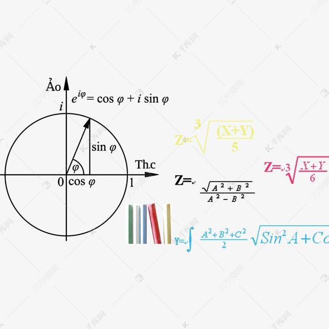 卡通数学计算公式