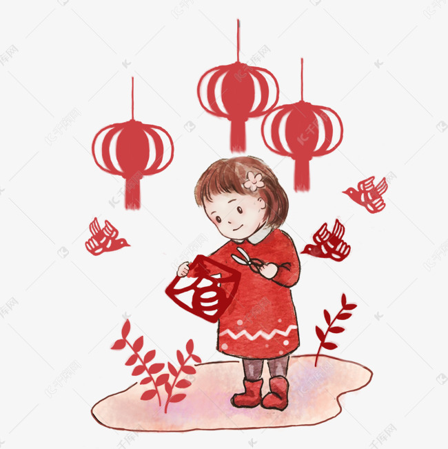 剪窗花的人