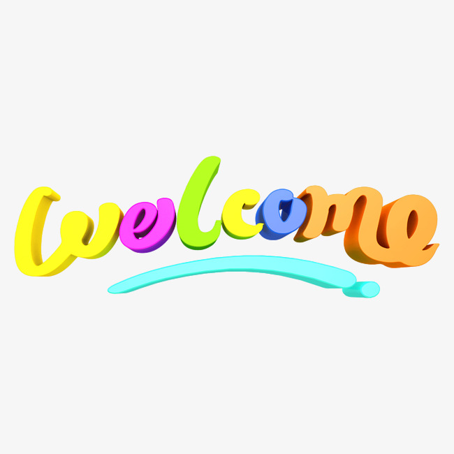创意welcome字体设计