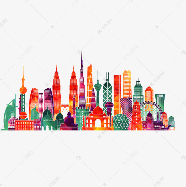 中国建筑北京矢量免抠图的素材免抠中国建筑北京矢量免抠图珠港澳城市