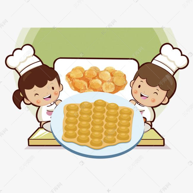 卡通鸡蛋仔