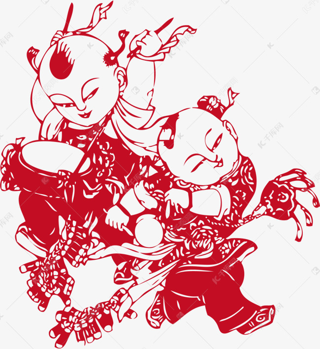 敲鼓的人