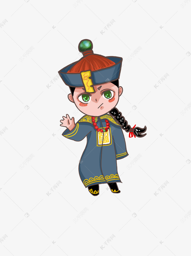 中元节小僵尸素材图片免费下载-千库网