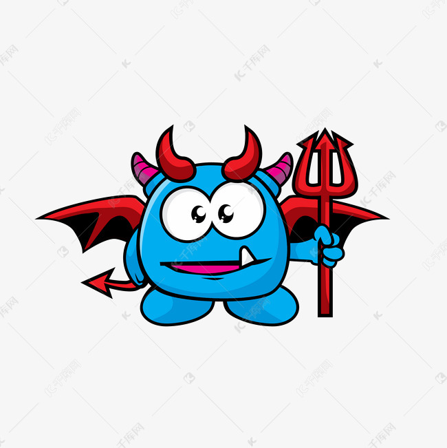 万圣节可爱小恶魔