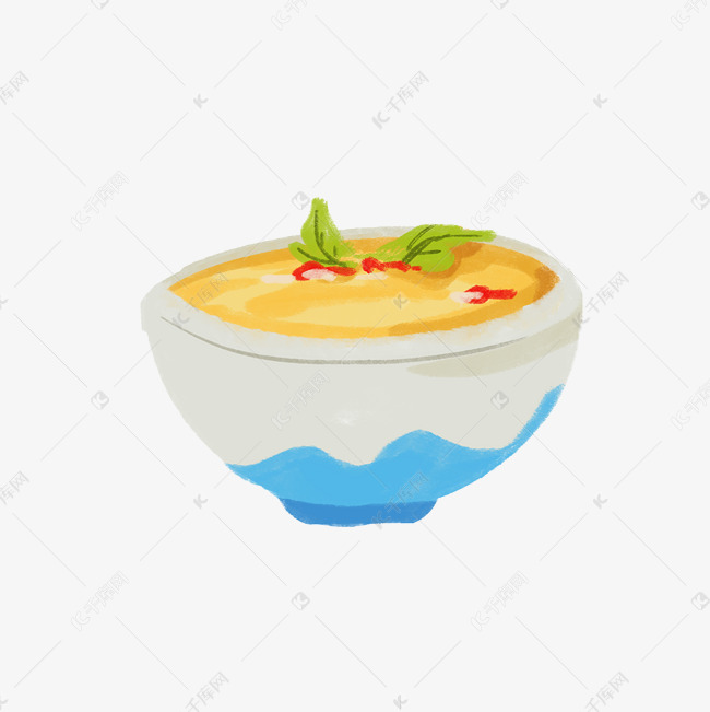 冬季美味养生汤插画