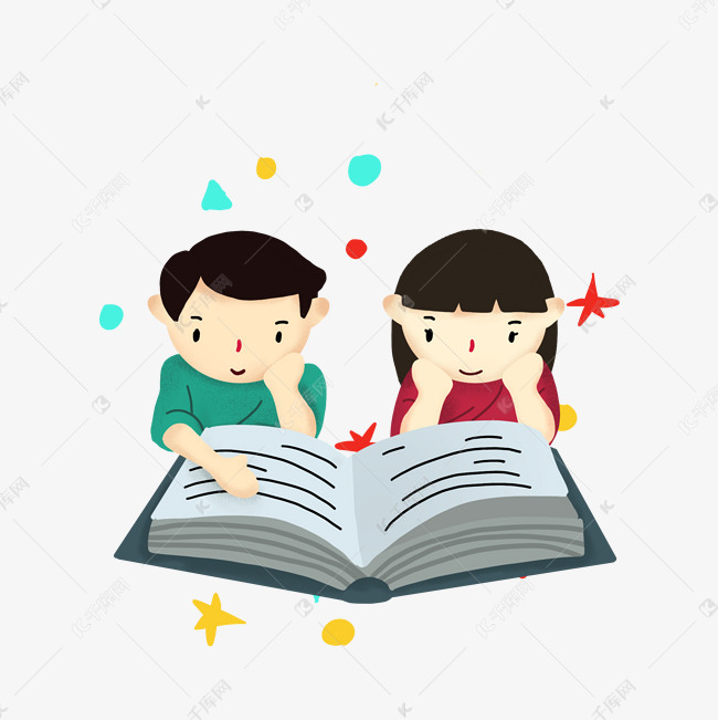 小学生幼儿园小朋友看书阅读