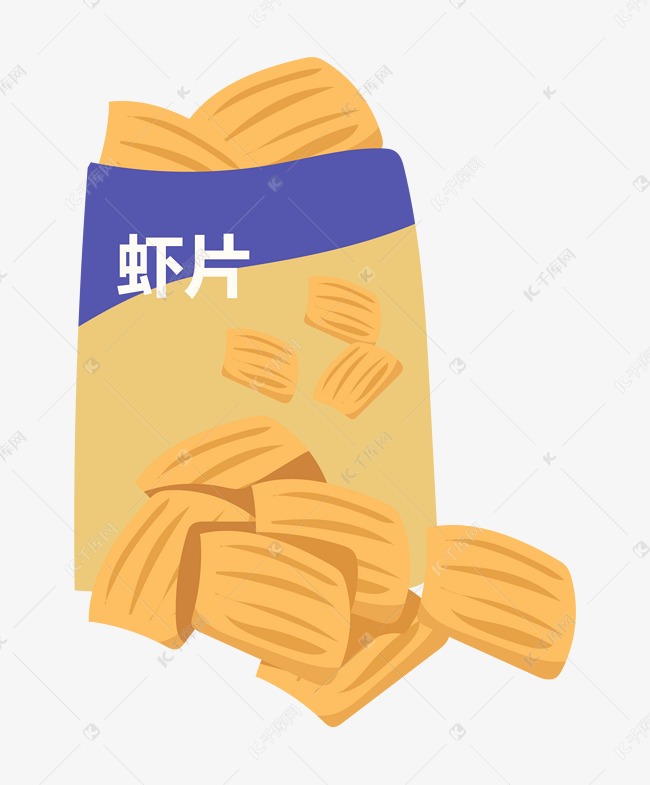 虾片零食