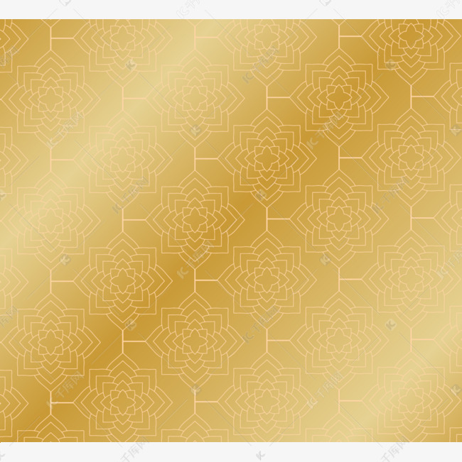 金色图案背景底纹