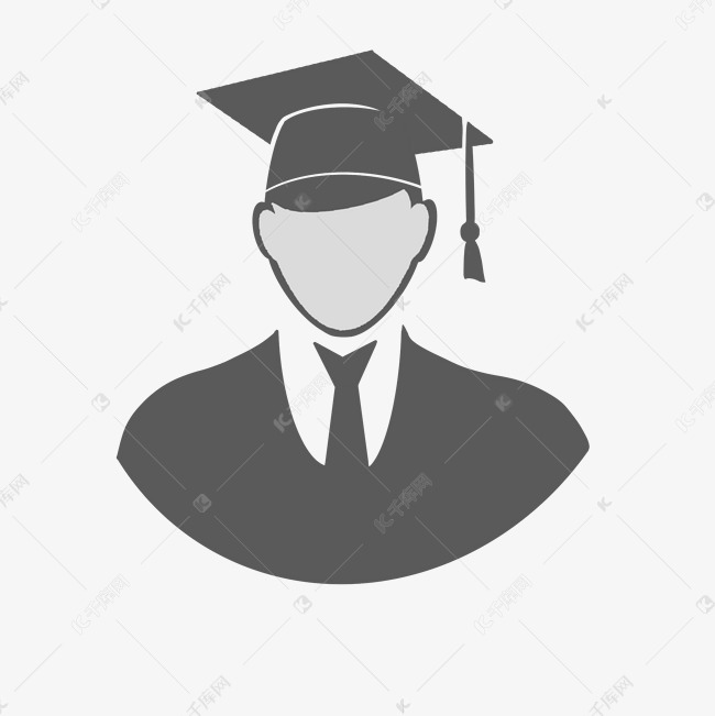 灰色男生简历图标素材图片免费下载_高清psd_千库网