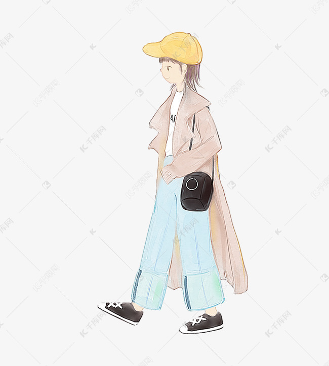 风衣手绘_风衣手绘效果图(2)