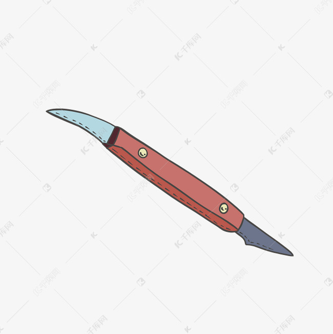 绘画班手绘刻刀素材