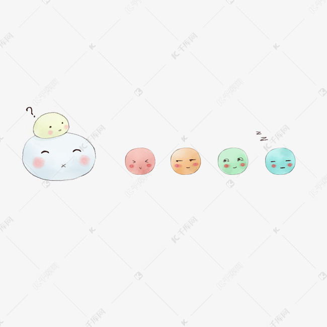 可爱的小团子分割线