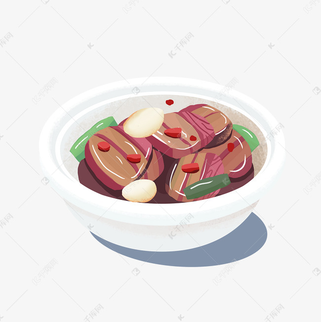 美味红烧腊肉