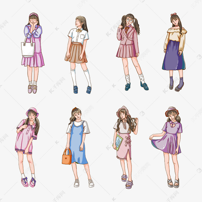 汉服穿搭少女漫画头像,汉服穿搭少女漫画头像图片