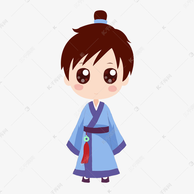 古代人物q版人物古人萌系公子少