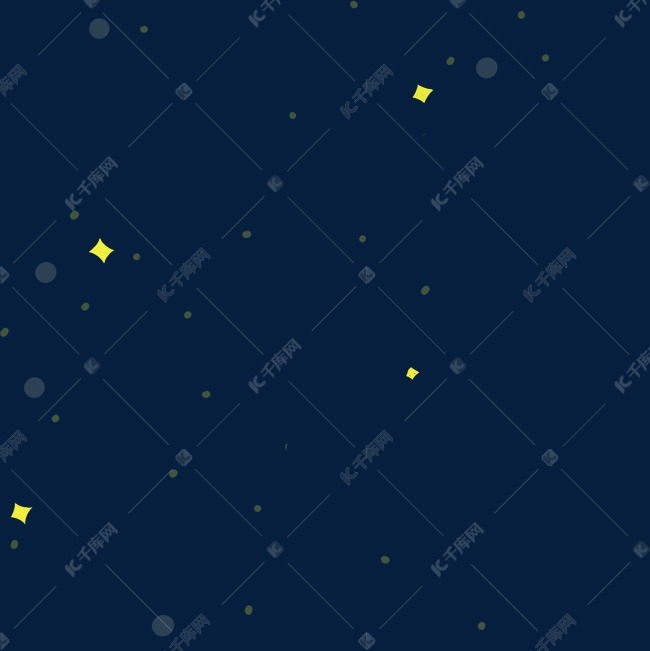 卡通黄色繁星下载