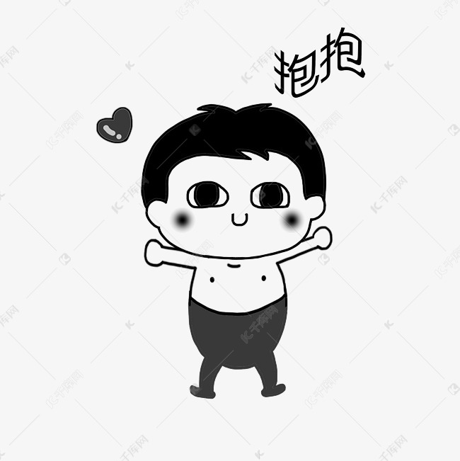 可爱表情抱抱图片儿童包6萌猫表情图片