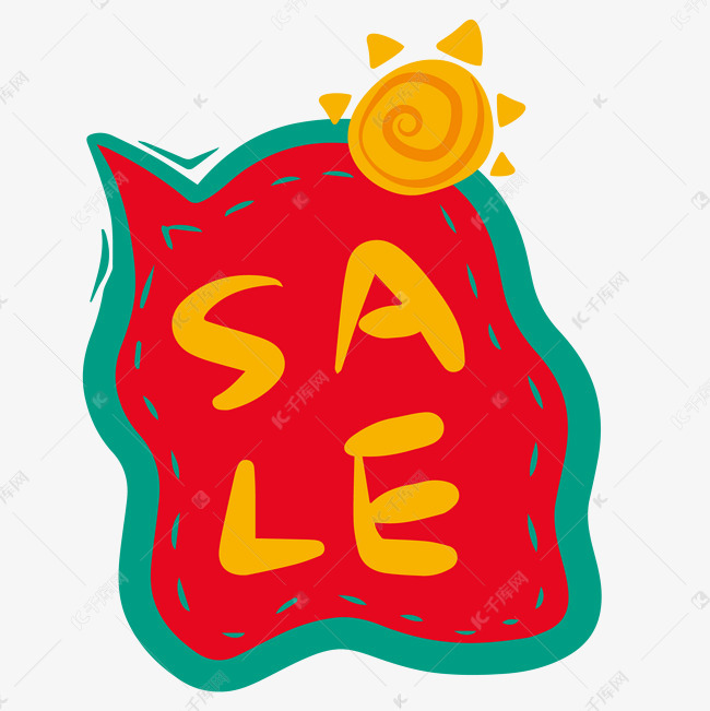 红色sale