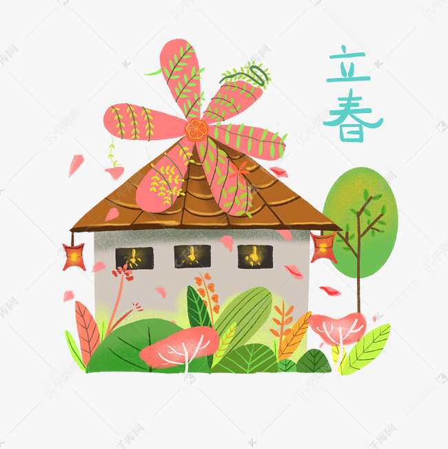 春天原野春日植物春光二十四节气