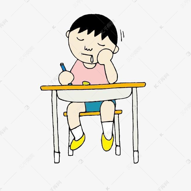 上课打瞌睡的学生