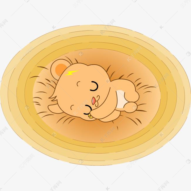 冬眠小熊动物