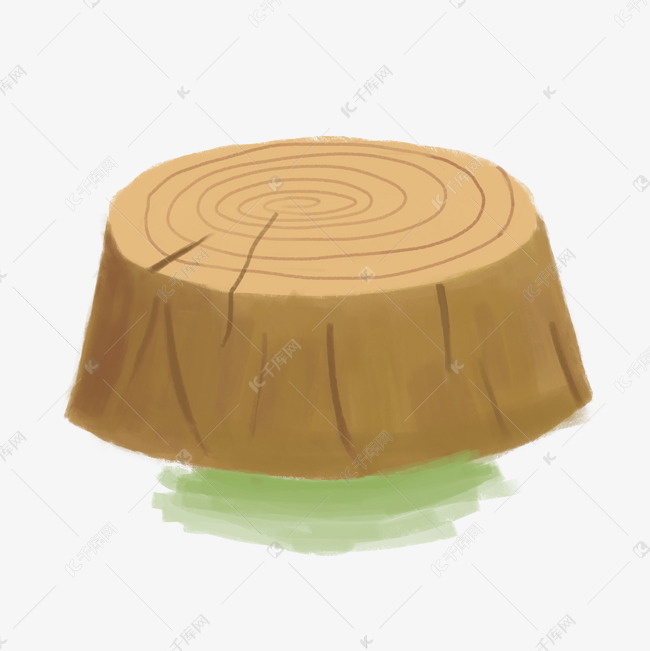 卡通大树树桩下载