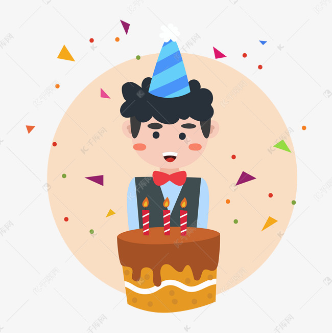 生日派男孩