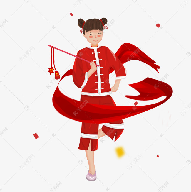 春节传统喜庆人物素材