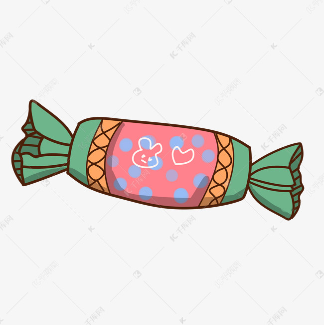手绘一颗糖果