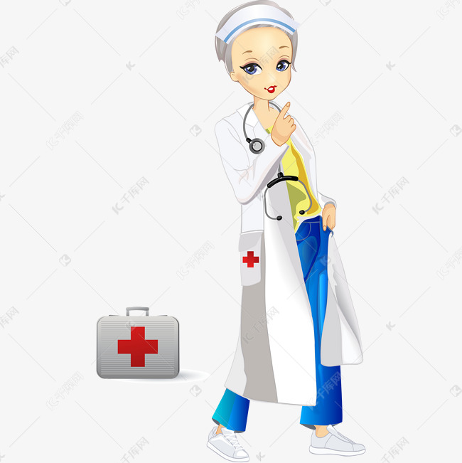 卡通女医生素材图片免费下载-千库网
