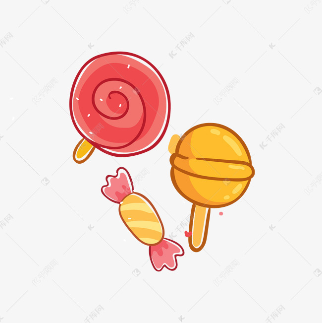 糖果矢量插画png