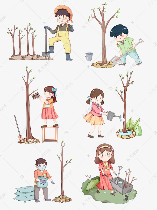 植树节人物