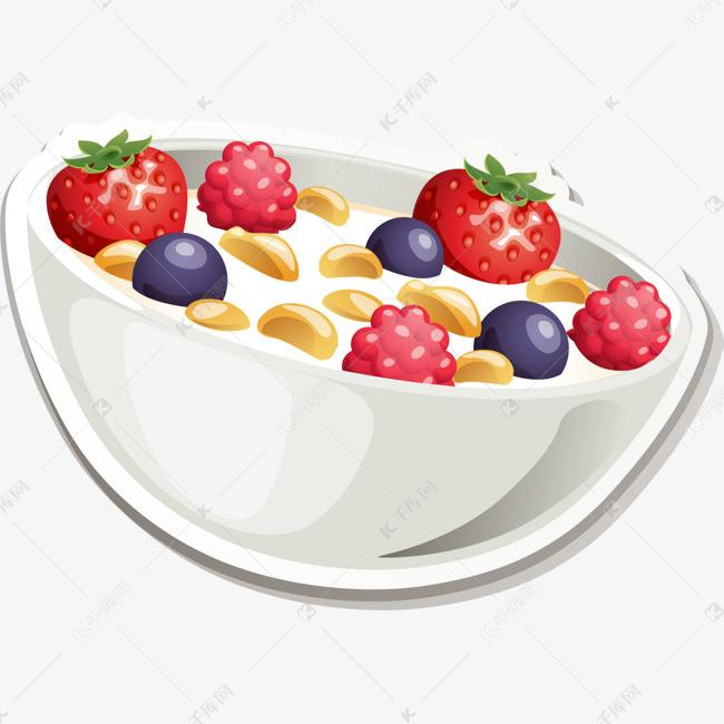 夏季水果美味水果捞