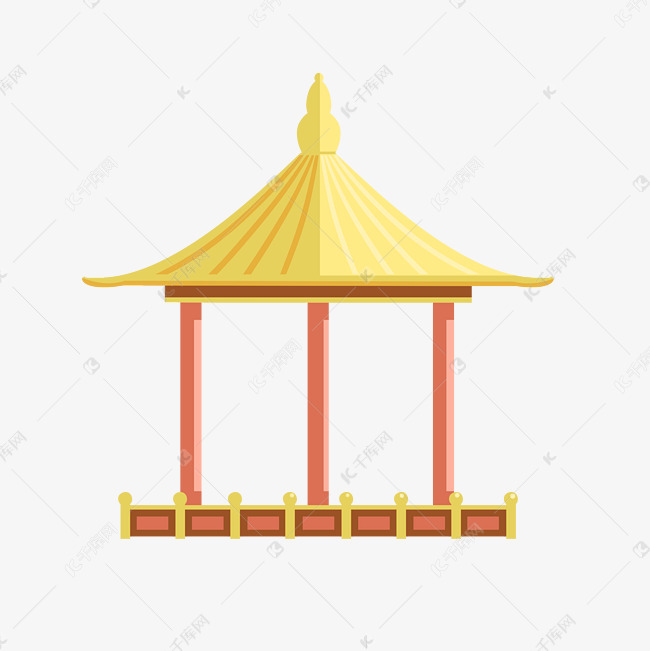 中国风古风建筑亭子素材图片免费下载-千库网